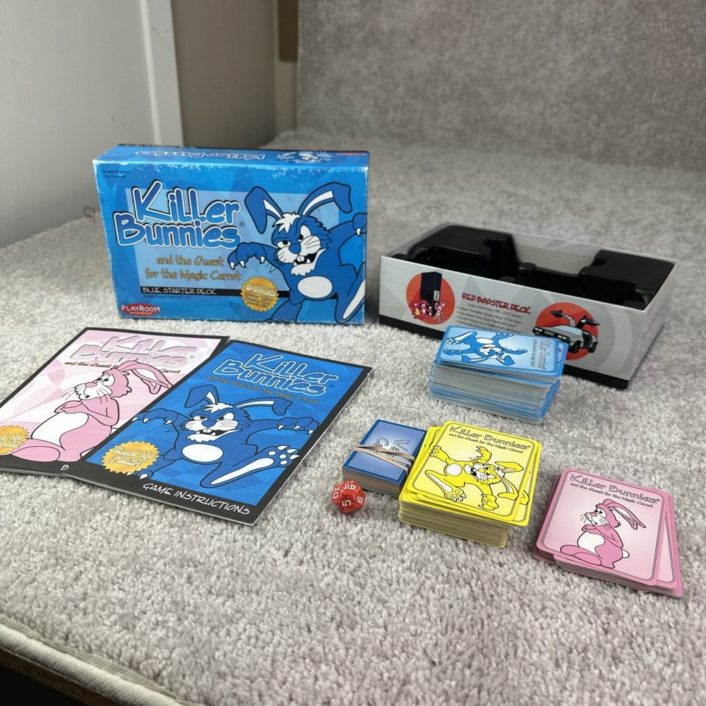READ INCOMPLETE SPARE PARTS Killer Bunnies Quest for the Magic Carrot